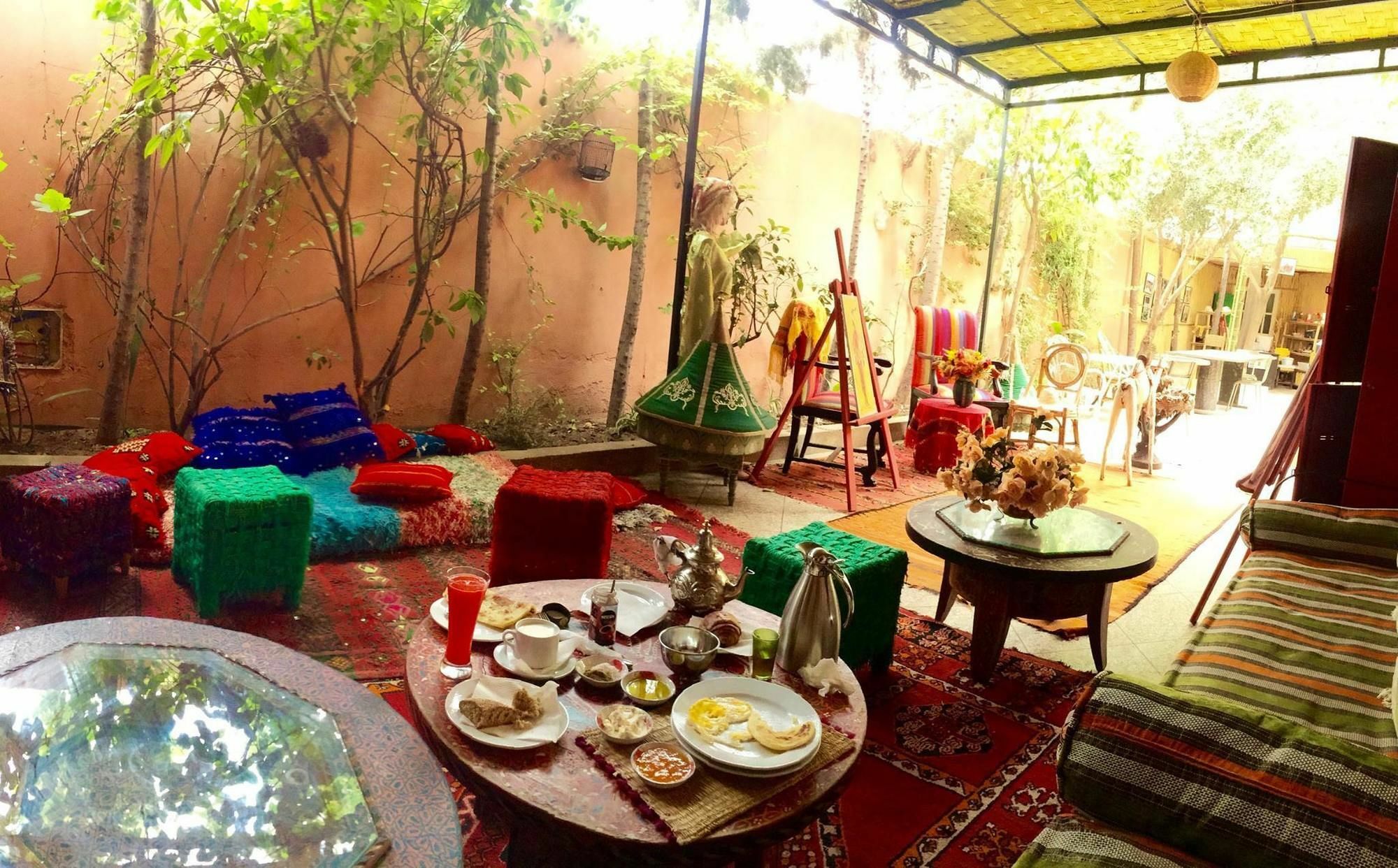 Hostel Villa Red City Marrakesh Eksteriør bilde